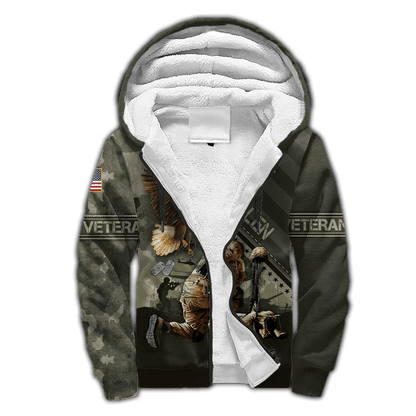 Eagle US Army Veteran 3D All Over Printed Unisex Shirts MH04082201 - AM , Gifts for veterans