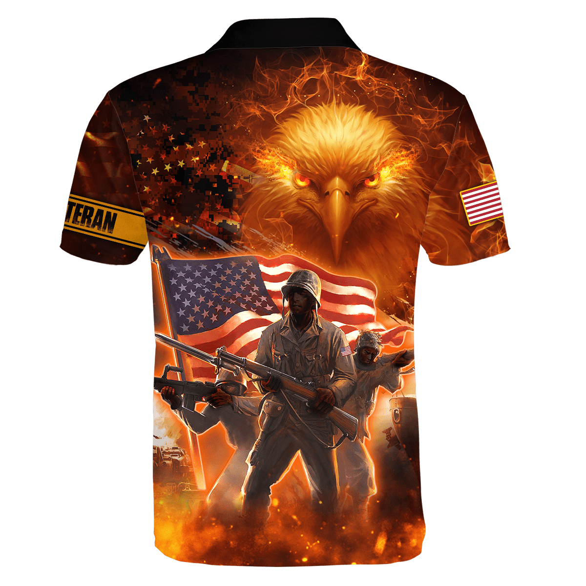 All Over Printed U.S Veteran Unisex Shirts MON04082201-VET , Gifts for veterans
