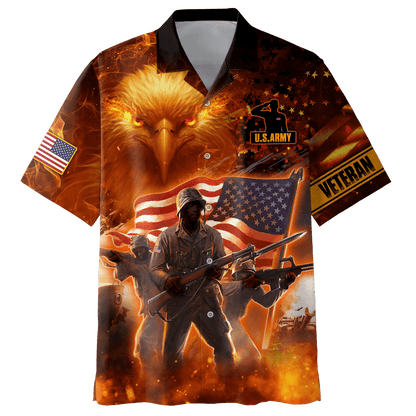 All Over Printed U.S Veteran Unisex Shirts MON04082201-VET , Gifts for veterans