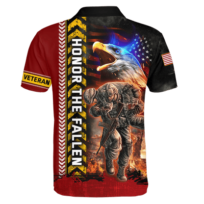 Honor The Fallen - U.S Veteran Unisex Shirts MH05082201 - VET , Gifts for veterans