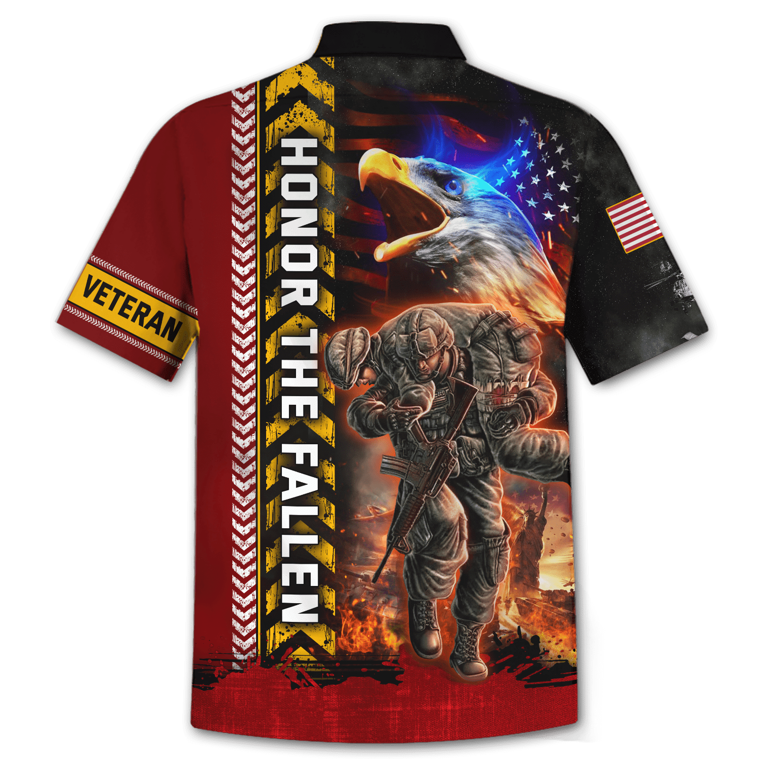 Honor The Fallen - U.S Veteran Unisex Shirts MH05082201 - VET , Gifts for veterans