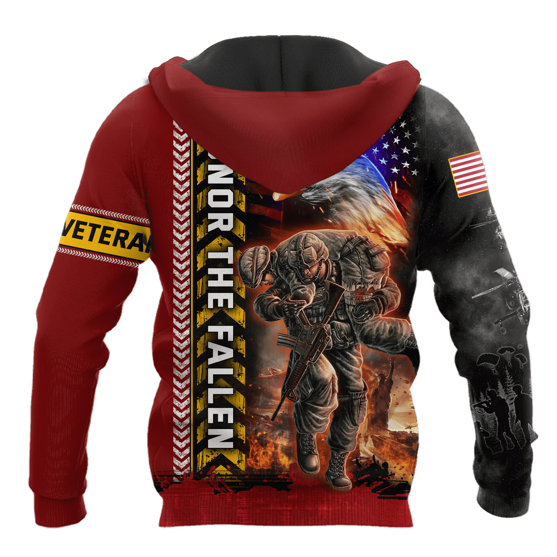 Honor The Fallen - U.S Veteran Unisex Shirts MH05082201 - VET , Gifts for veterans
