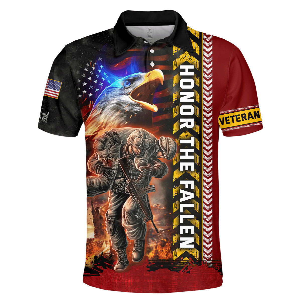 Honor The Fallen - U.S Veteran Unisex Shirts MH05082201 - VET , Gifts for veterans