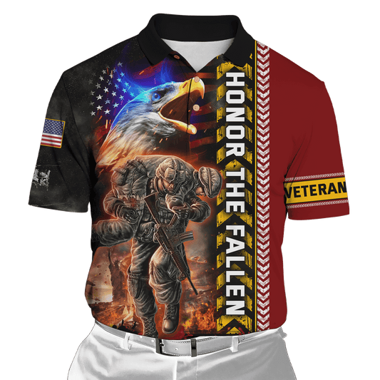 Honor The Fallen - U.S Veteran Unisex Shirts MH05082201 - VET , Gifts for veterans