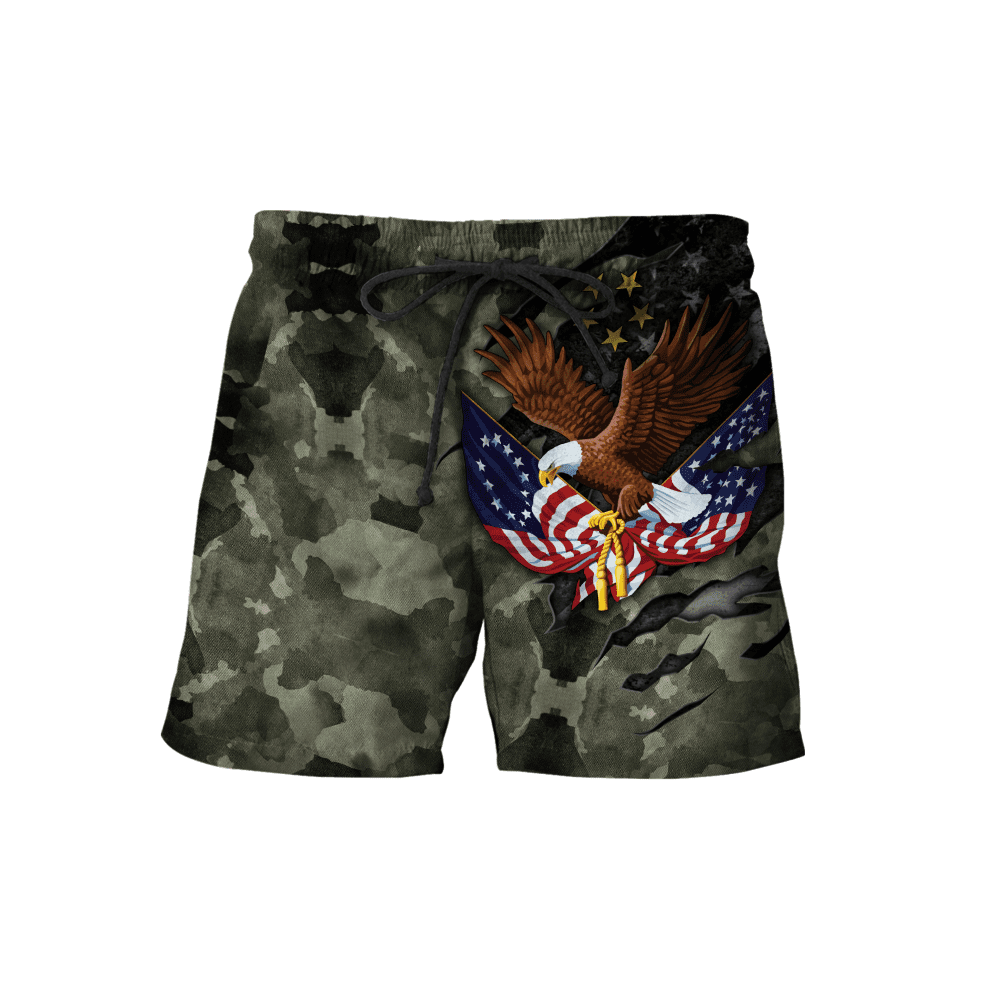 Honor The Fallen - Eagle U.S Veteran Unisex Shirts MON05082201-VET , Gifts for veterans