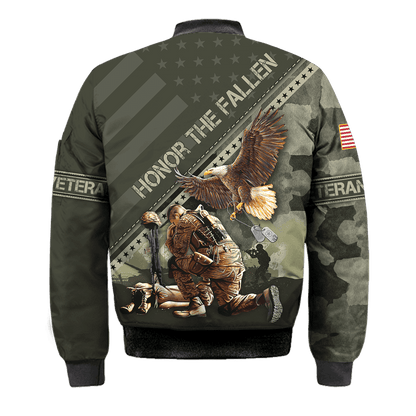 US Veteran - Eagle Honor The Fallen 3D All Over Printed Unisex Shirts MH08082202 - VET , Gifts for veterans