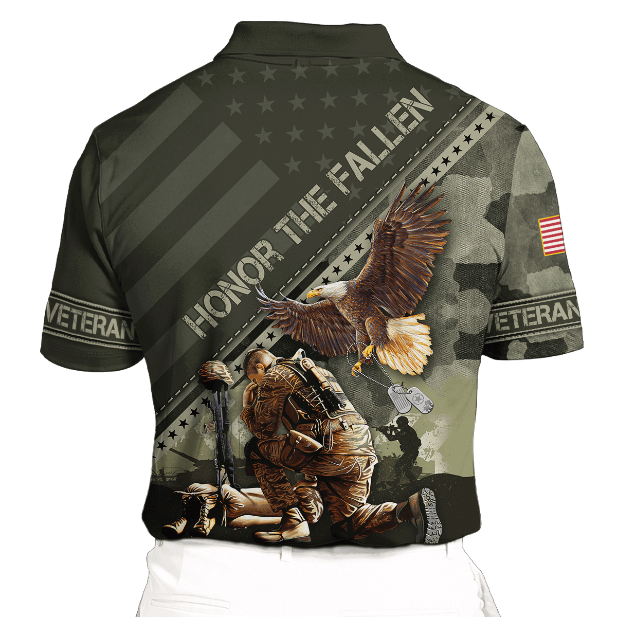 US Veteran - Eagle Honor The Fallen 3D All Over Printed Unisex Shirts MH08082202 - VET , Gifts for veterans