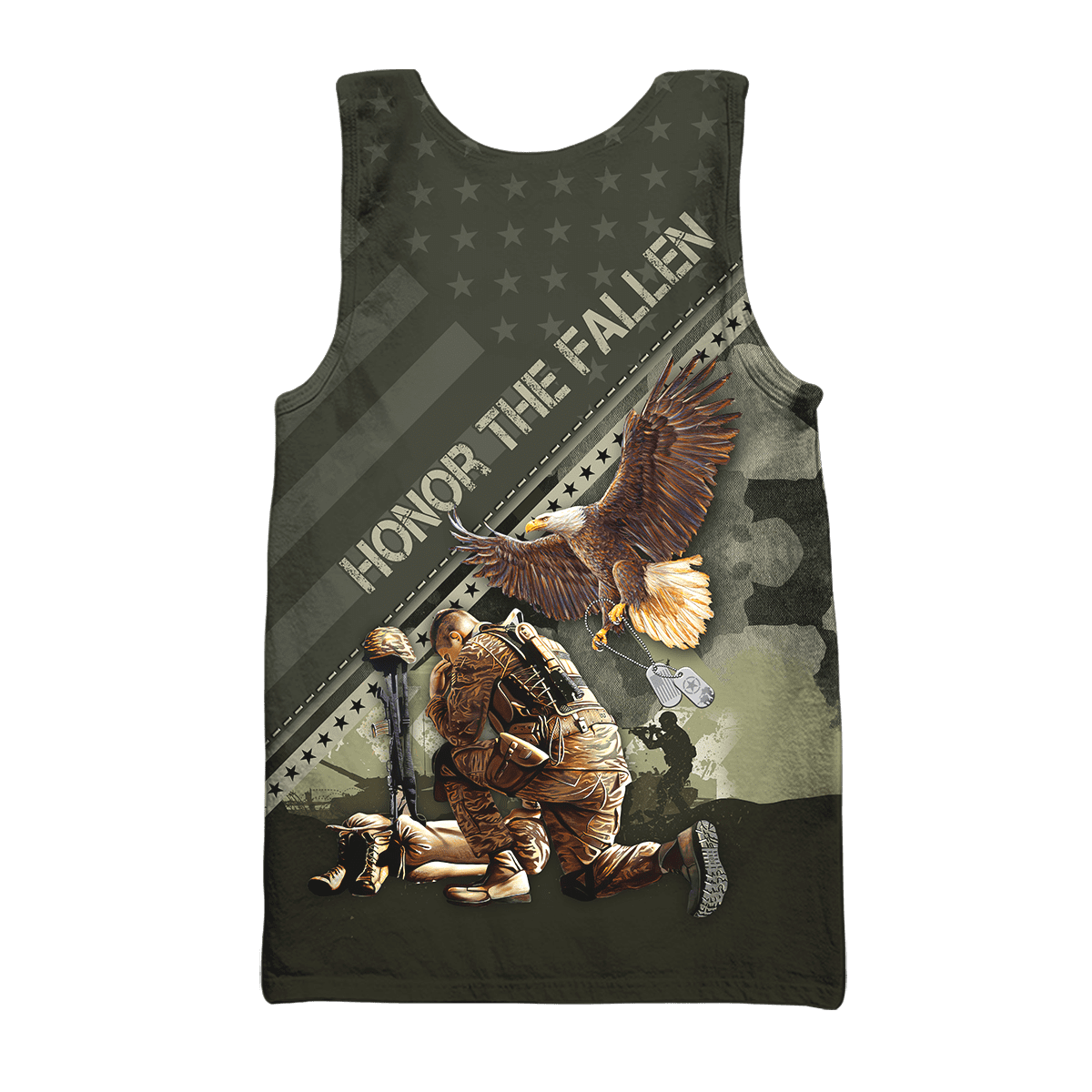 US Veteran - Eagle Honor The Fallen 3D All Over Printed Unisex Shirts MH08082202 - VET , Gifts for veterans