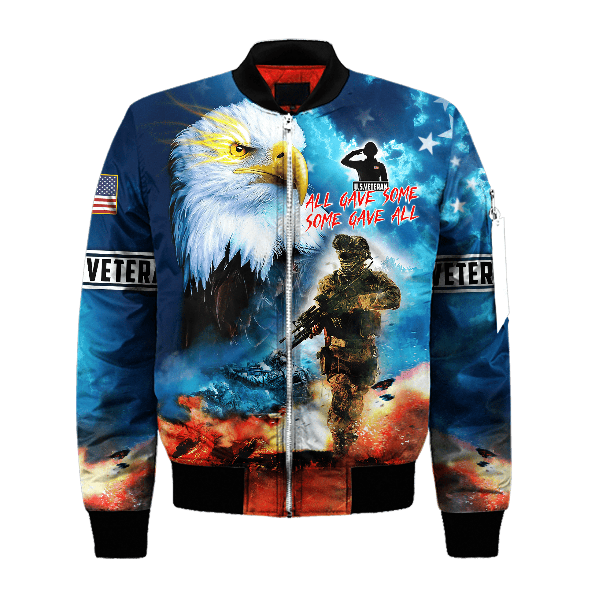 All Gave Some Some Gave All - Eagle U.S Veteran Unisex Shirts MH09082202 - VET , Gifts for veterans