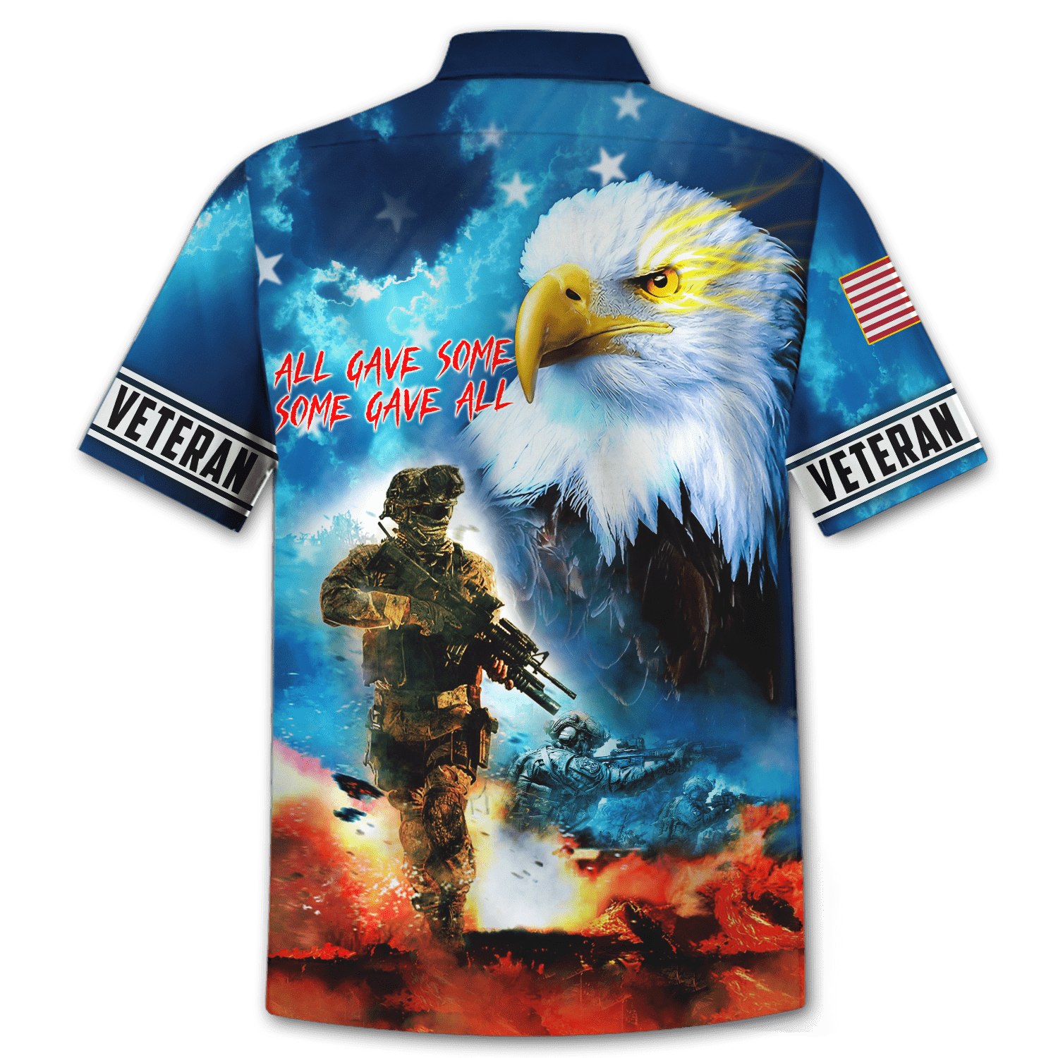 All Gave Some Some Gave All - Eagle U.S Veteran Unisex Shirts MH09082202 - VET , Gifts for veterans