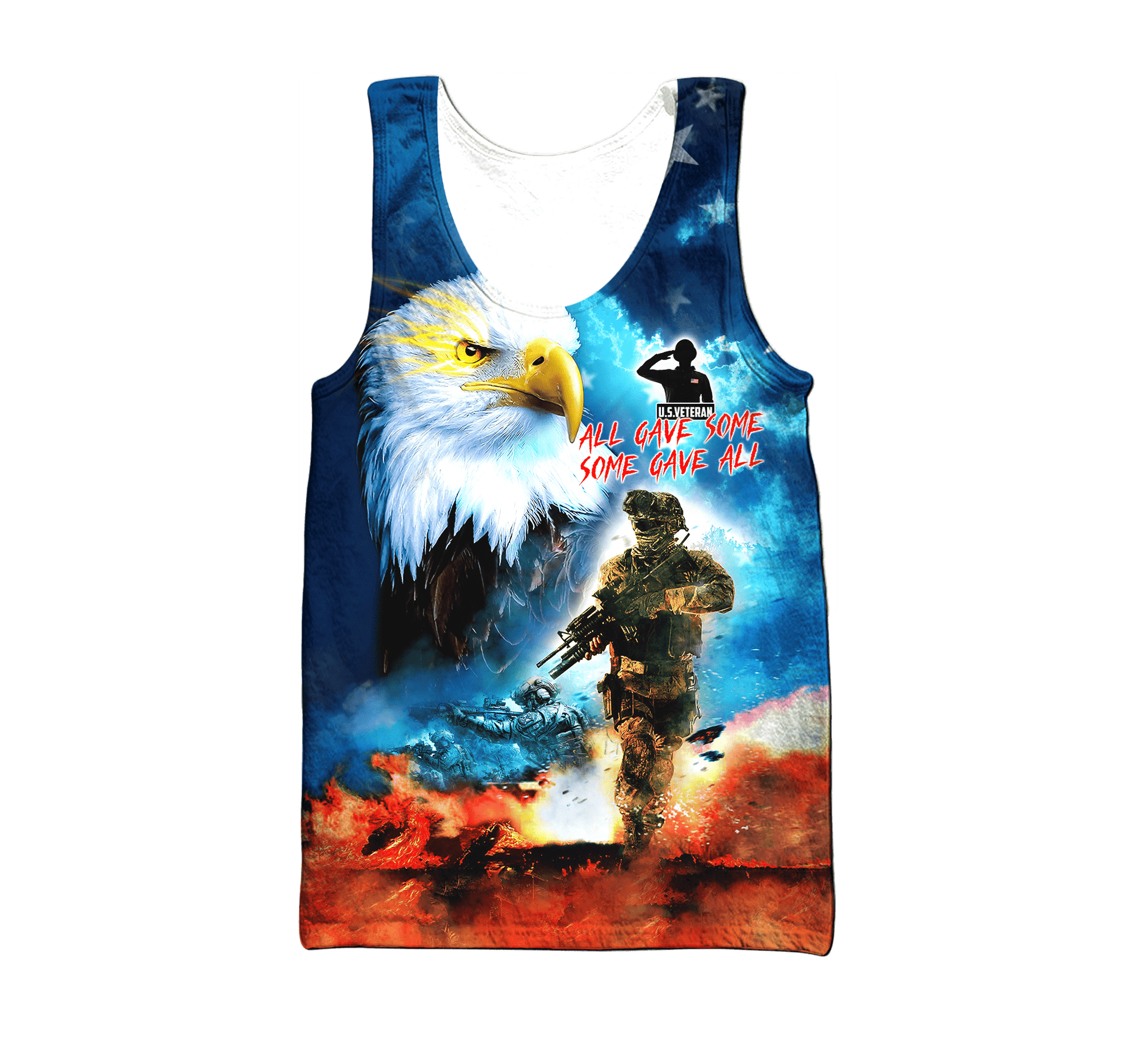 All Gave Some Some Gave All - Eagle U.S Veteran Unisex Shirts MH09082202 - VET , Gifts for veterans