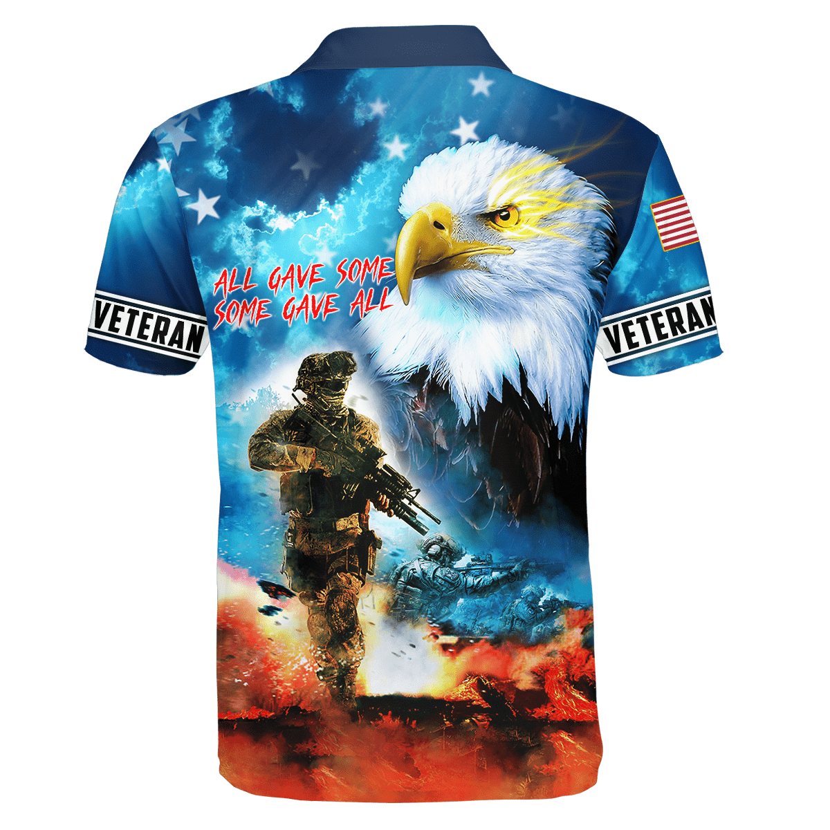 All Gave Some Some Gave All - Eagle U.S Veteran Unisex Shirts MH09082202 - VET , Gifts for veterans