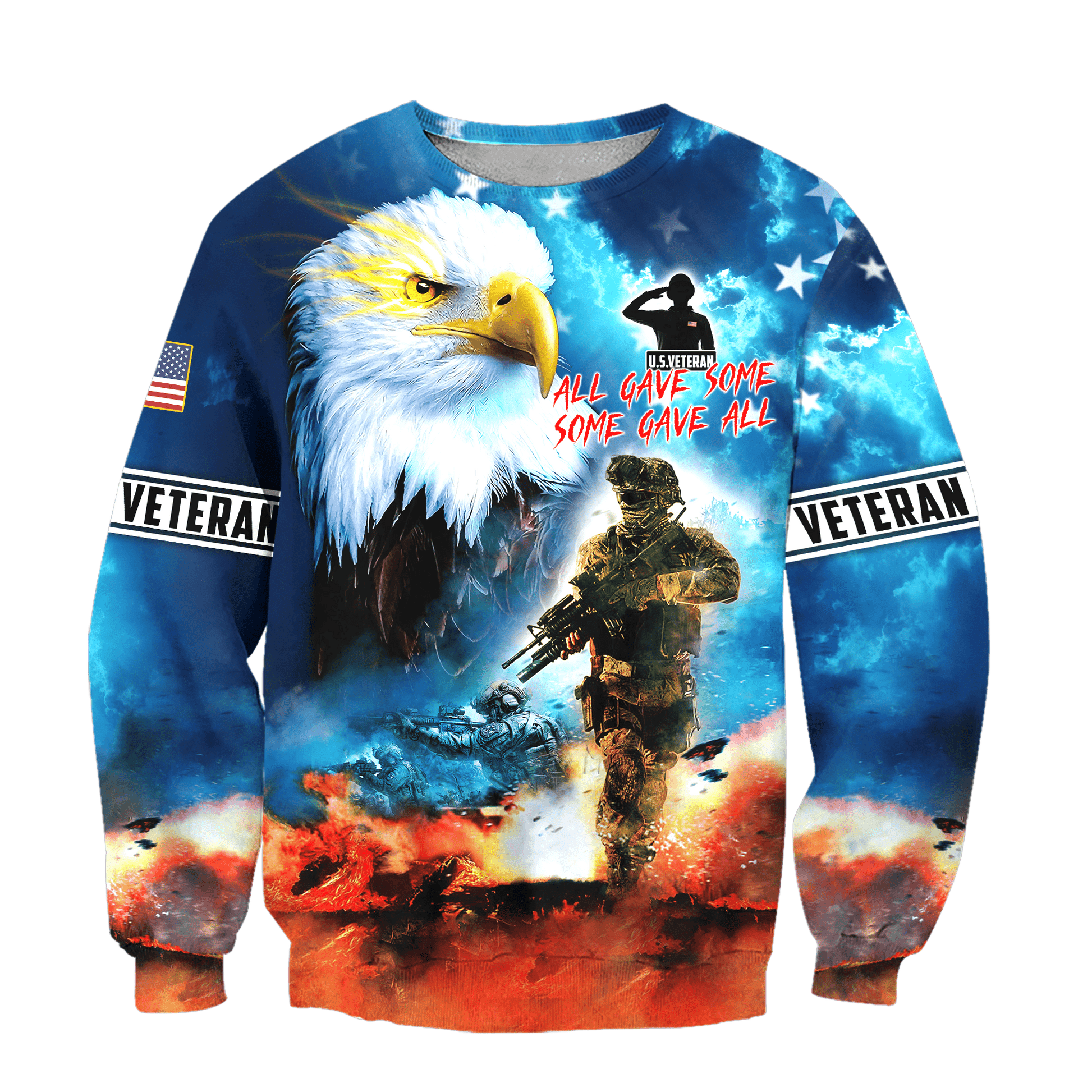 All Gave Some Some Gave All - Eagle U.S Veteran Unisex Shirts MH09082202 - VET , Gifts for veterans