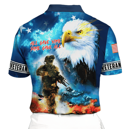 All Gave Some Some Gave All - Eagle U.S Veteran Unisex Shirts MH09082202 - VET , Gifts for veterans