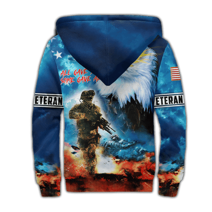 All Gave Some Some Gave All - Eagle U.S Veteran Unisex Shirts MH09082202 - VET , Gifts for veterans