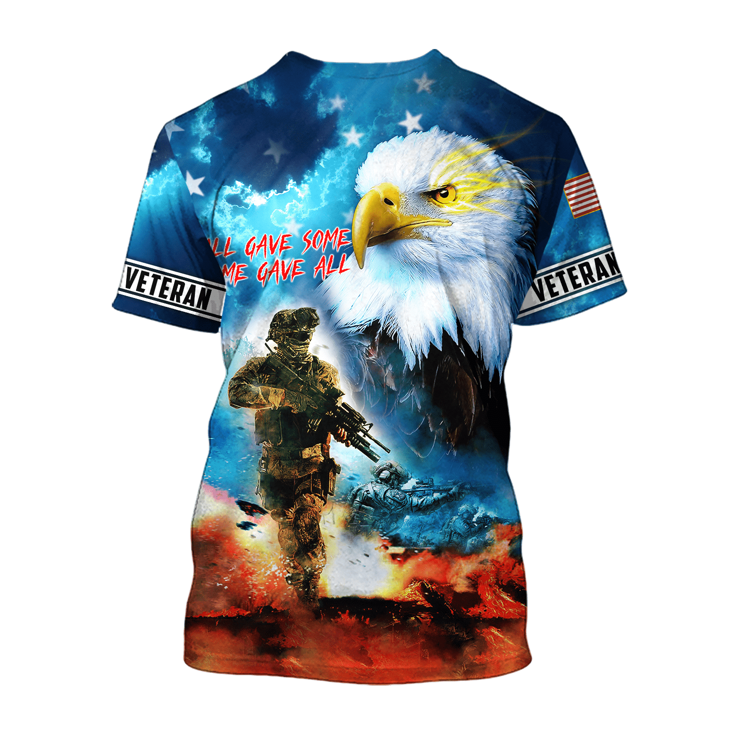 All Gave Some Some Gave All - Eagle U.S Veteran Unisex Shirts MH09082202 - VET , Gifts for veterans