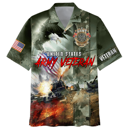 U.S Army Veteran Eagle Unisex Shirts MON08082202-AM , Gifts for veterans