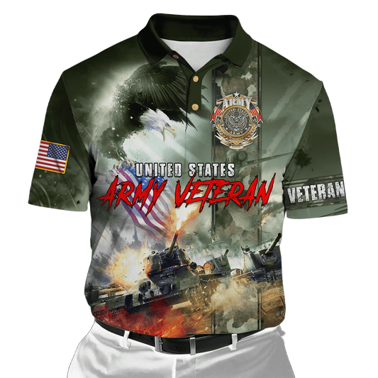 U.S Army Veteran Eagle Unisex Shirts MON08082202-AM , Gifts for veterans