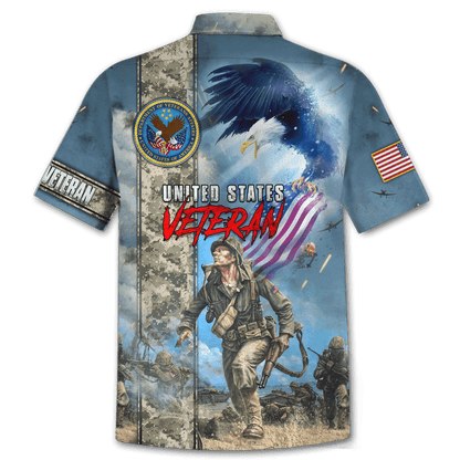 Apparel VETERAN POLO SHIRT - MON08082203-VET , Gifts for veterans