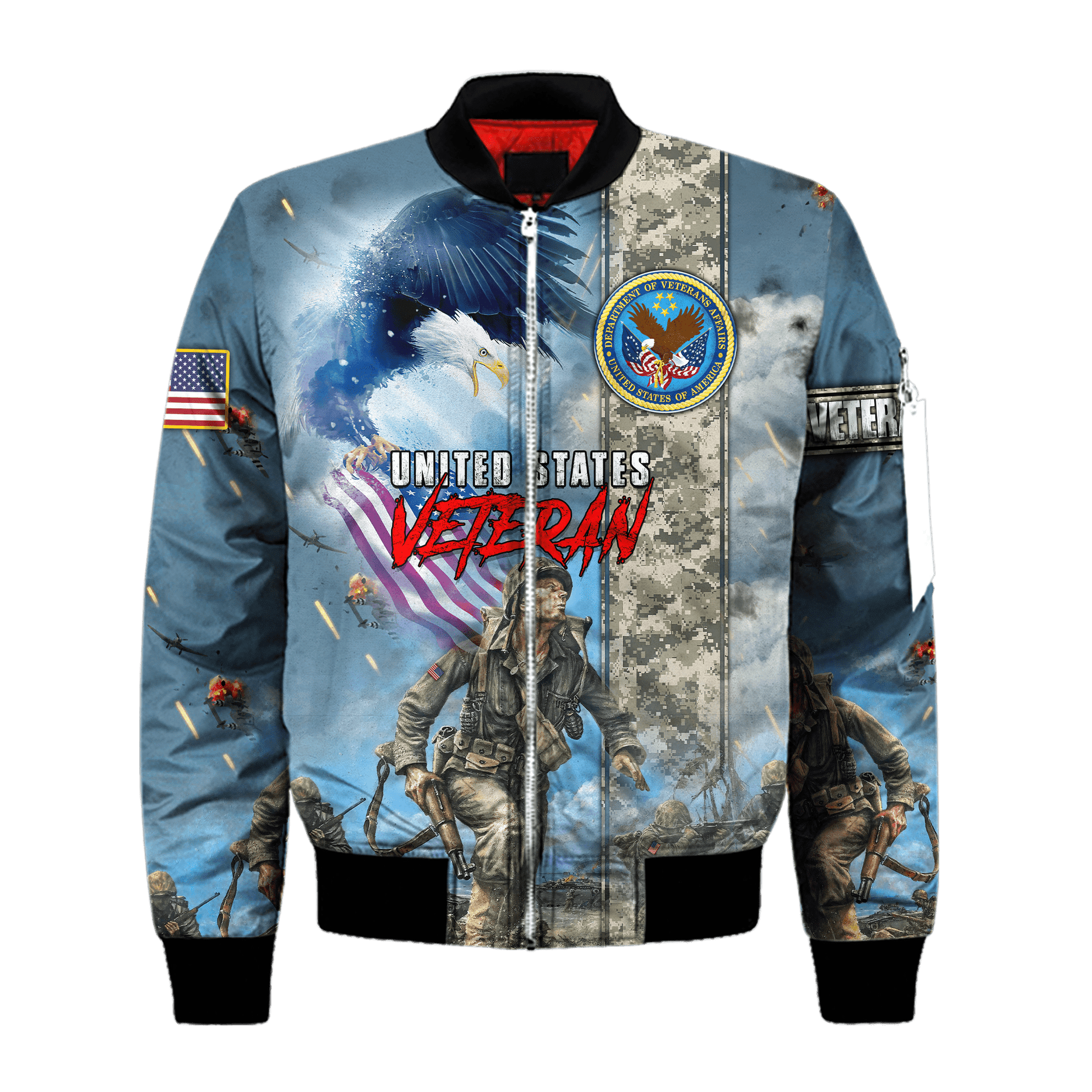 Apparel VETERAN POLO SHIRT - MON08082203-VET , Gifts for veterans