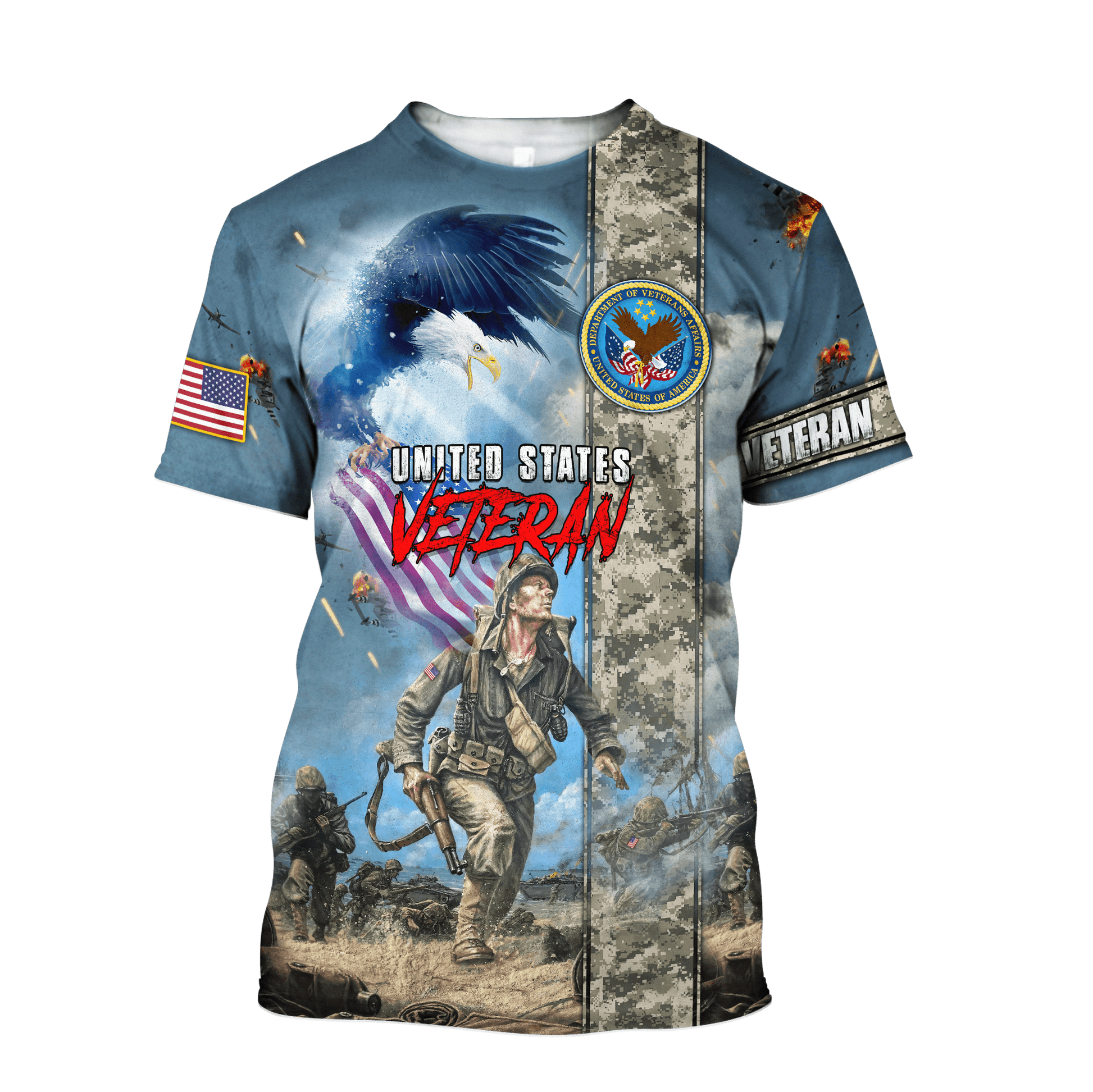 Apparel VETERAN POLO SHIRT - MON08082203-VET , Gifts for veterans
