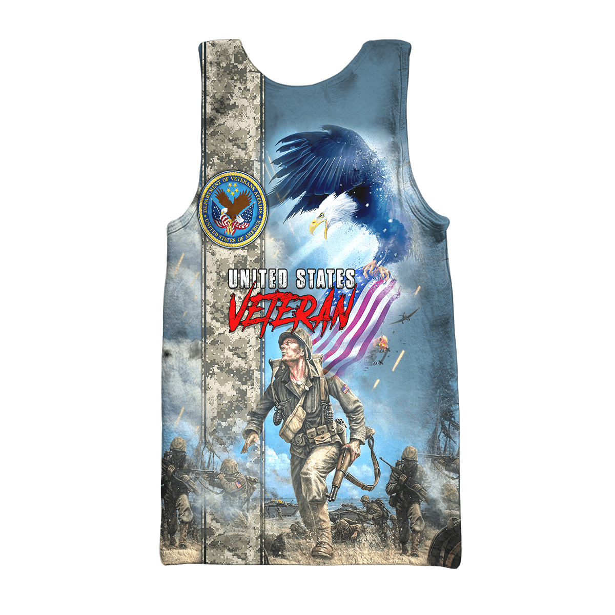 Apparel VETERAN POLO SHIRT - MON08082203-VET , Gifts for veterans