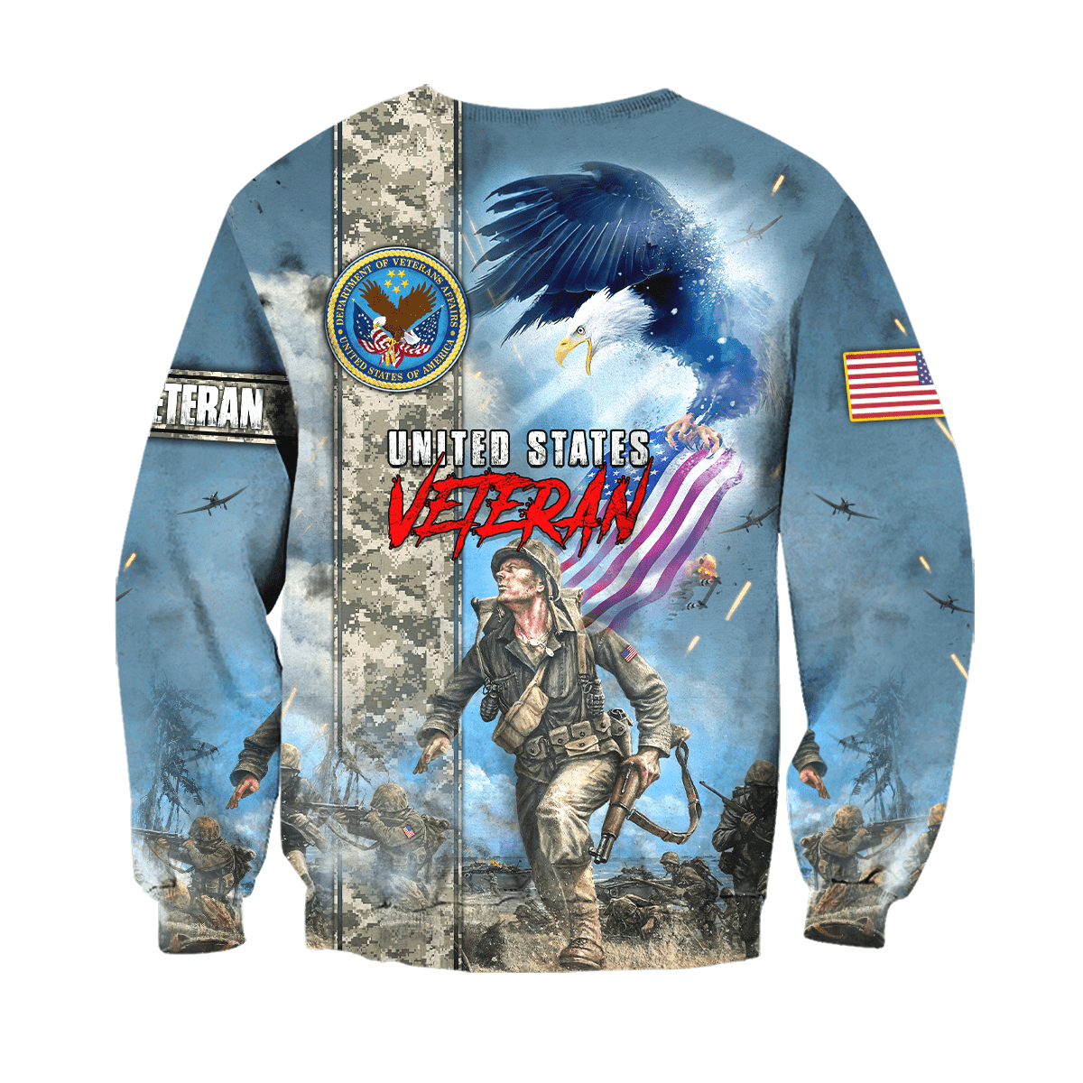 Apparel VETERAN POLO SHIRT - MON08082203-VET , Gifts for veterans