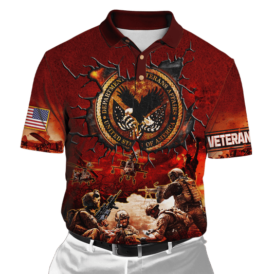 U.S Veterans Unisex Hawaiia Shirts MON09082201-VET , Gifts for veterans
