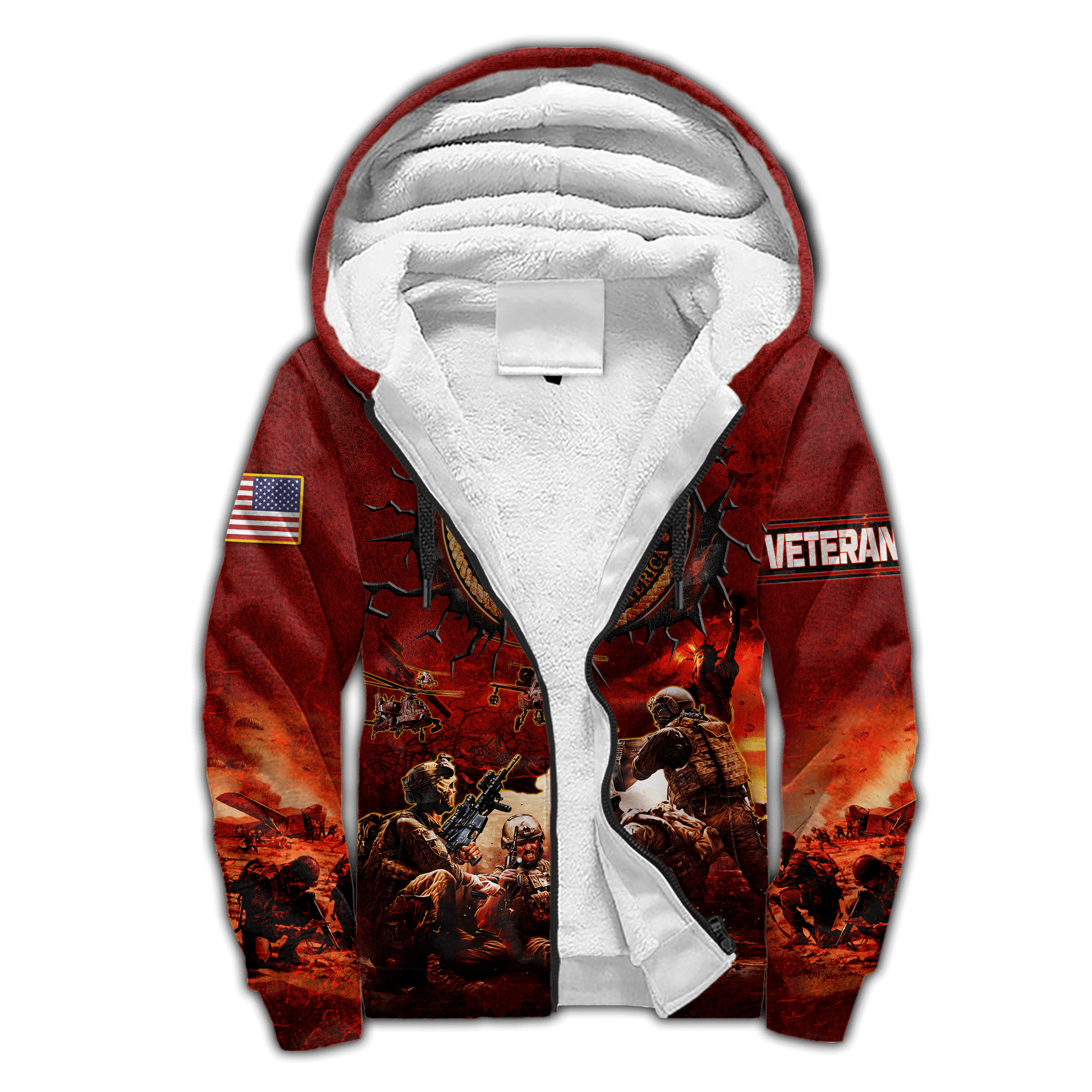 U.S Veterans Unisex Hawaiia Shirts MON09082201-VET , Gifts for veterans