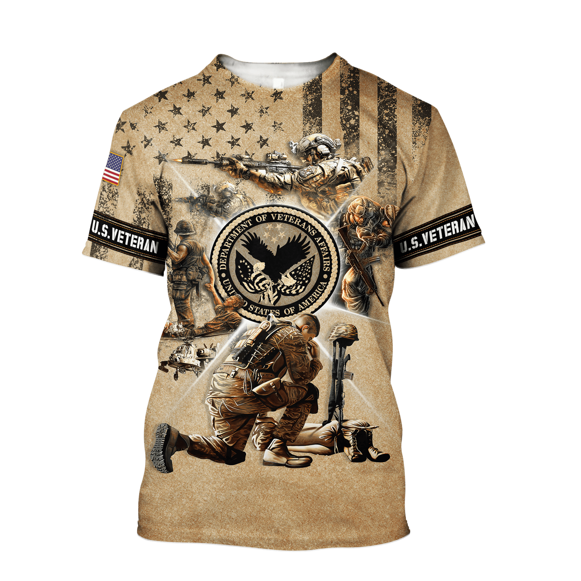 US Veteran - Honor The Fallen Unisex Shirts MH10082201 - VET , Gifts for veterans