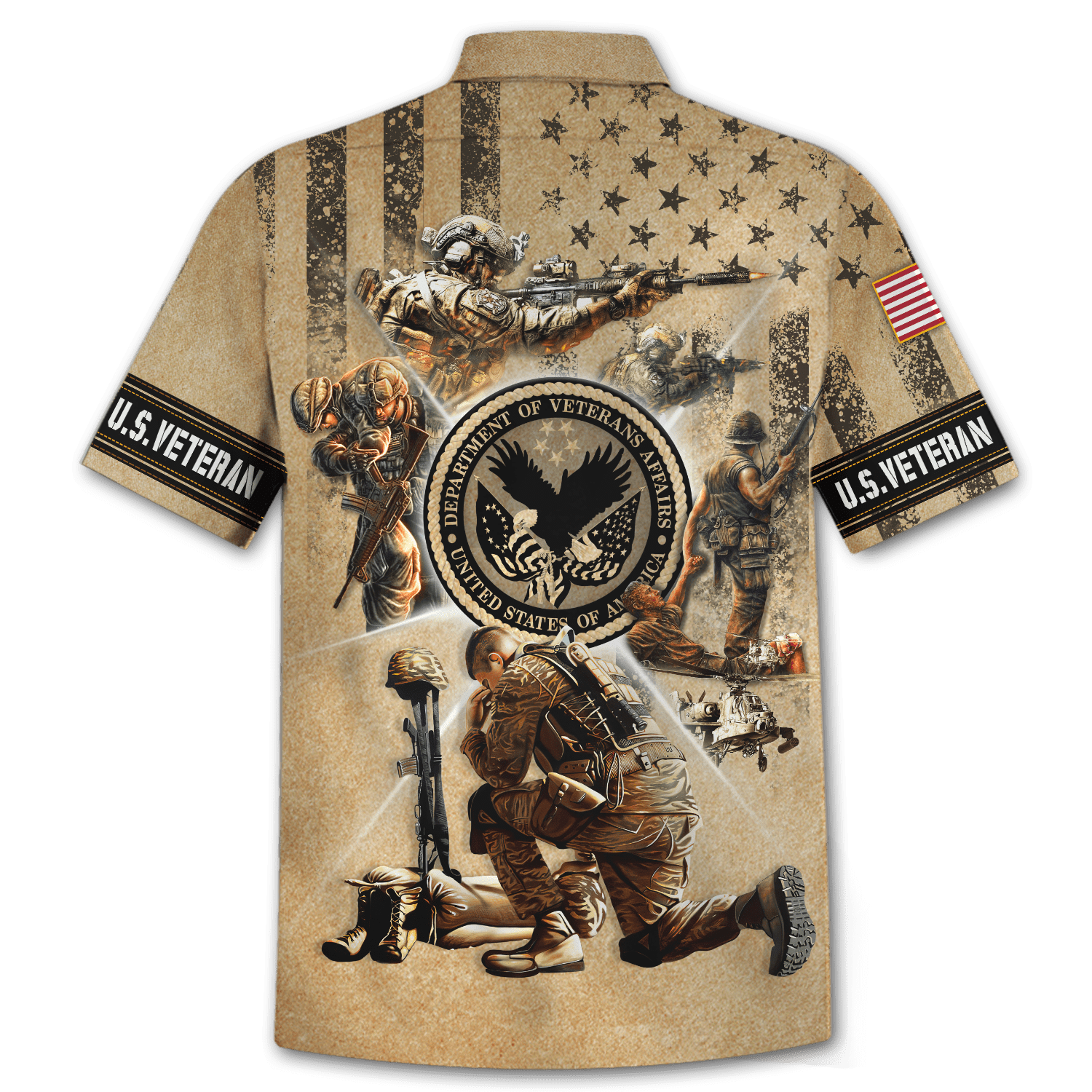 US Veteran - Honor The Fallen Unisex Shirts MH10082201 - VET , Gifts for veterans