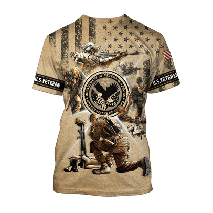 US Veteran - Honor The Fallen Unisex Shirts MH10082201 - VET , Gifts for veterans
