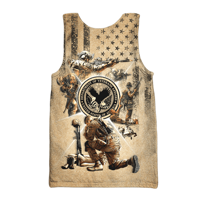 US Veteran - Honor The Fallen Unisex Shirts MH10082201 - VET , Gifts for veterans