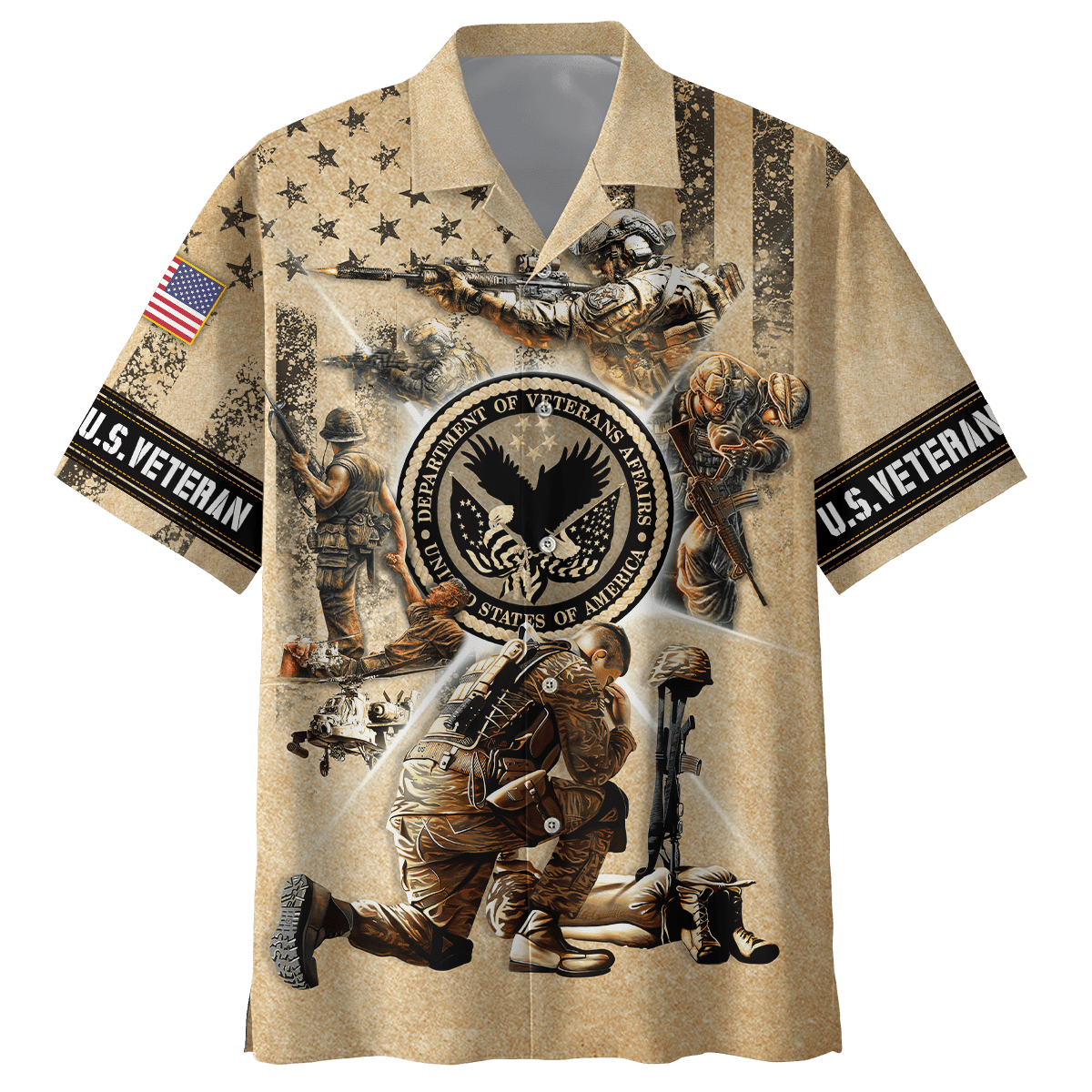 US Veteran - Honor The Fallen Unisex Shirts MH10082201 - VET , Gifts for veterans