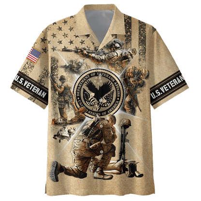 US Veteran - Honor The Fallen Unisex Shirts MH10082201 - VET , Gifts for veterans