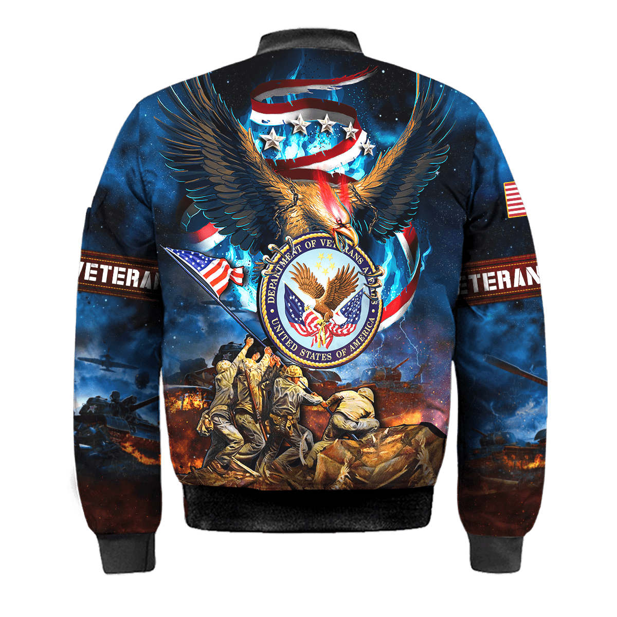 US Veteran - Eagle Honor The Fallen 3D All Over Printed Unisex Shirts MH10082202 - VET , Gifts for veterans