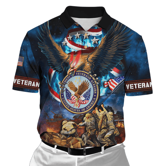 US Veteran - Eagle Honor The Fallen 3D All Over Printed Unisex Shirts MH10082202 - VET , Gifts for veterans
