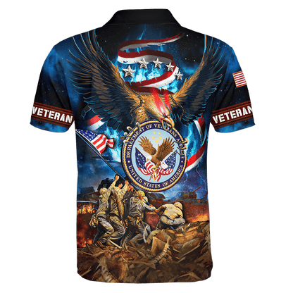 US Veteran - Eagle Honor The Fallen 3D All Over Printed Unisex Shirts MH10082202 - VET , Gifts for veterans