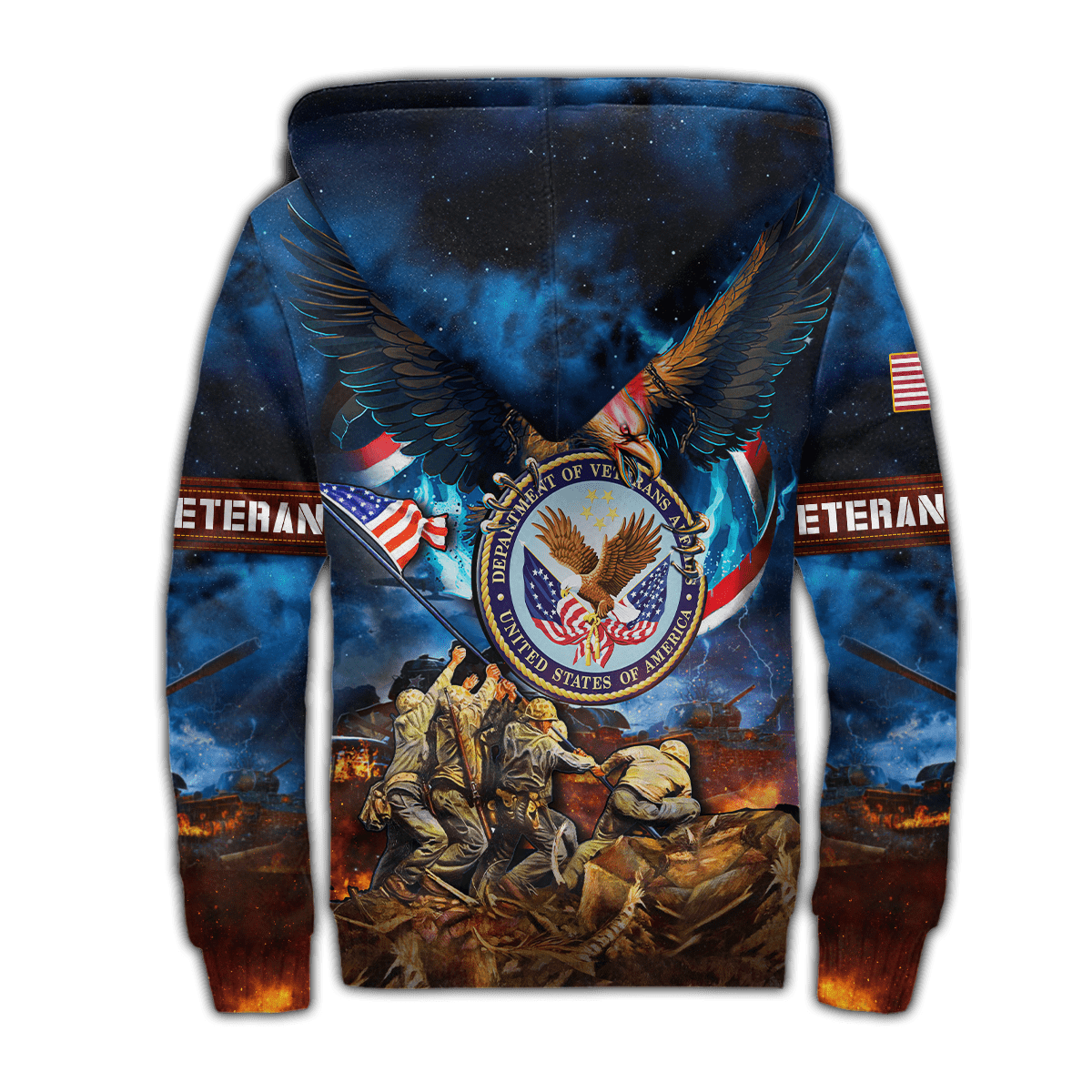 US Veteran - Eagle Honor The Fallen 3D All Over Printed Unisex Shirts MH10082202 - VET , Gifts for veterans