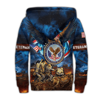 US Veteran - Eagle Honor The Fallen 3D All Over Printed Unisex Shirts MH10082202 - VET , Gifts for veterans
