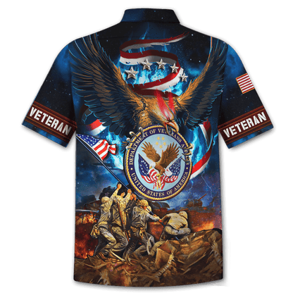 US Veteran - Eagle Honor The Fallen 3D All Over Printed Unisex Shirts MH10082202 - VET , Gifts for veterans