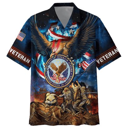 US Veteran - Eagle Honor The Fallen 3D All Over Printed Unisex Shirts MH10082202 - VET , Gifts for veterans