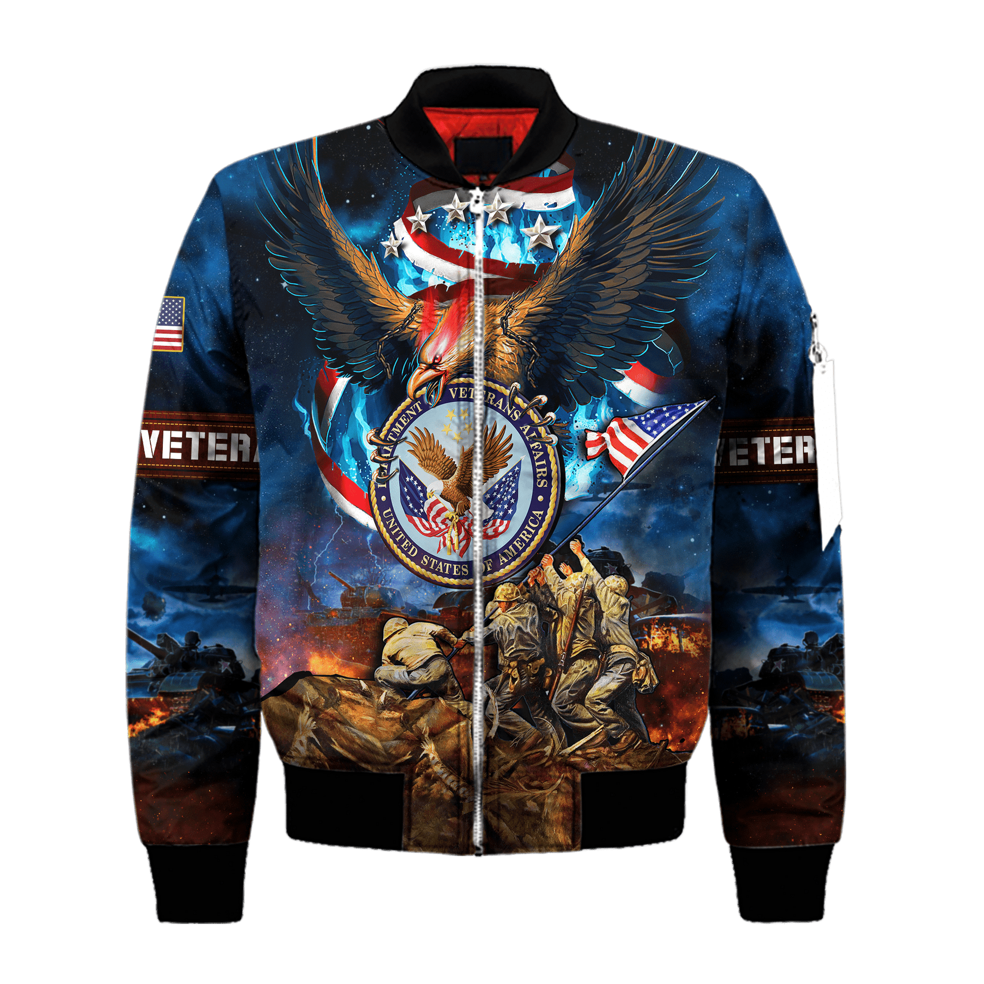US Veteran - Eagle Honor The Fallen 3D All Over Printed Unisex Shirts MH10082202 - VET , Gifts for veterans