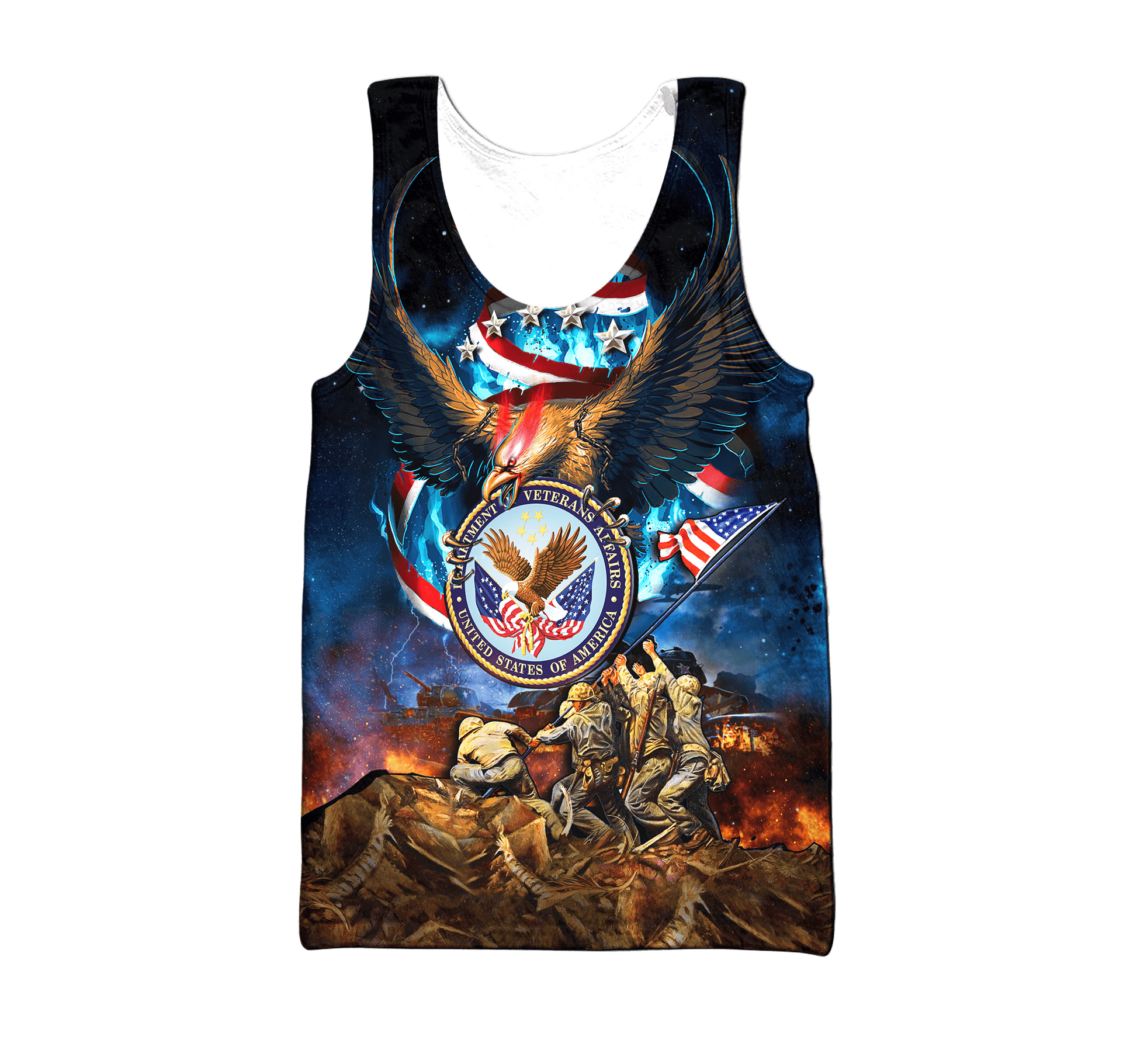 US Veteran - Eagle Honor The Fallen 3D All Over Printed Unisex Shirts MH10082202 - VET , Gifts for veterans