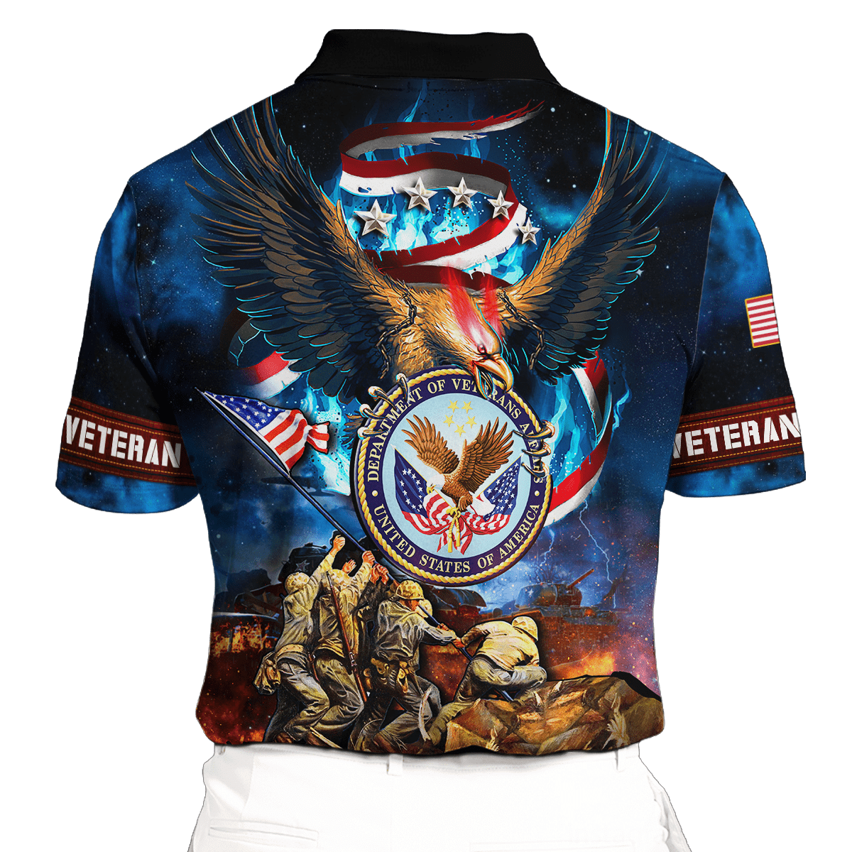 US Veteran - Eagle Honor The Fallen 3D All Over Printed Unisex Shirts MH10082202 - VET , Gifts for veterans