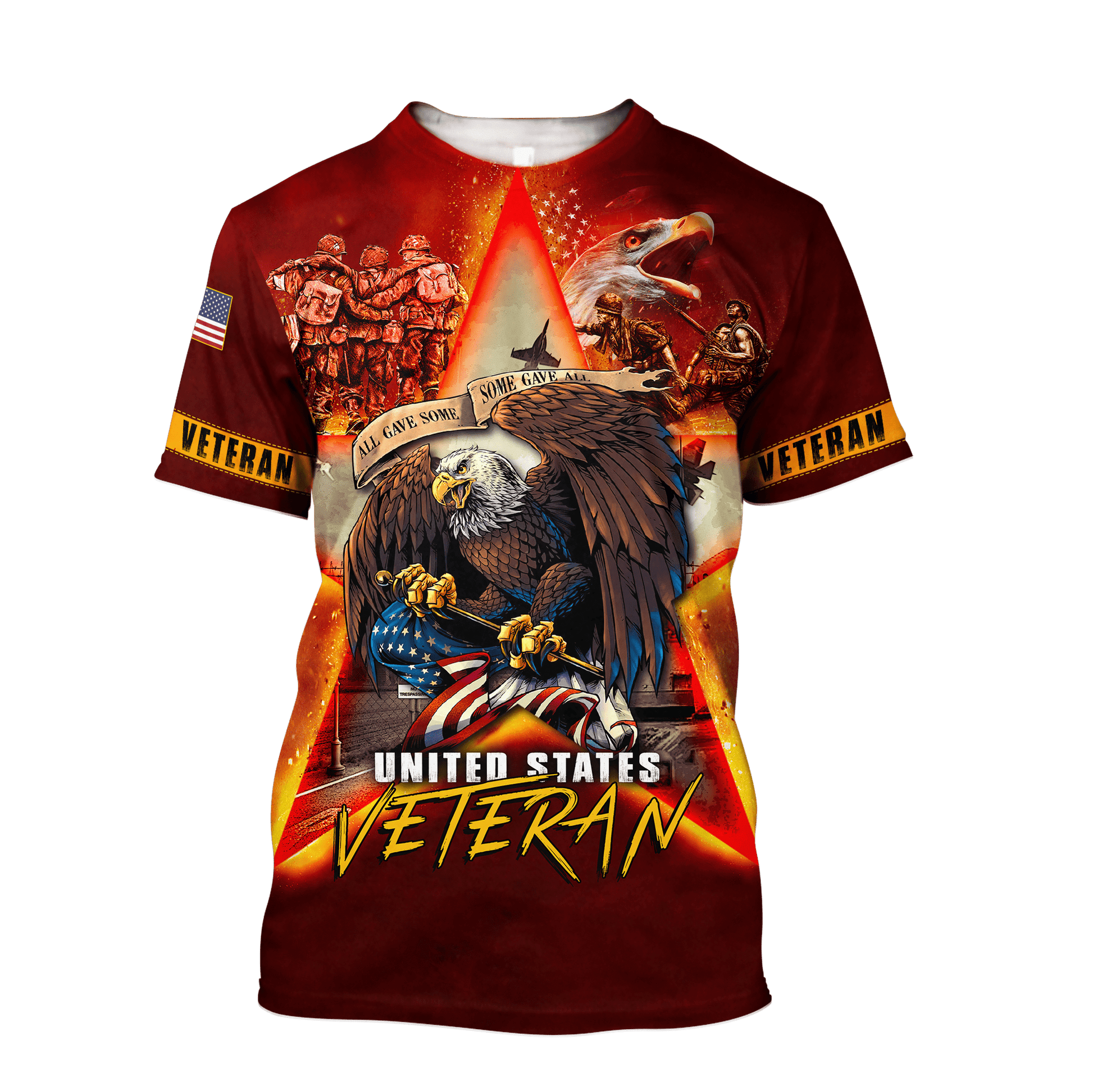 US Veteran - All Gave Some Some Gave All Unisex Shirts MH11082201 - VET , Gifts for veterans
