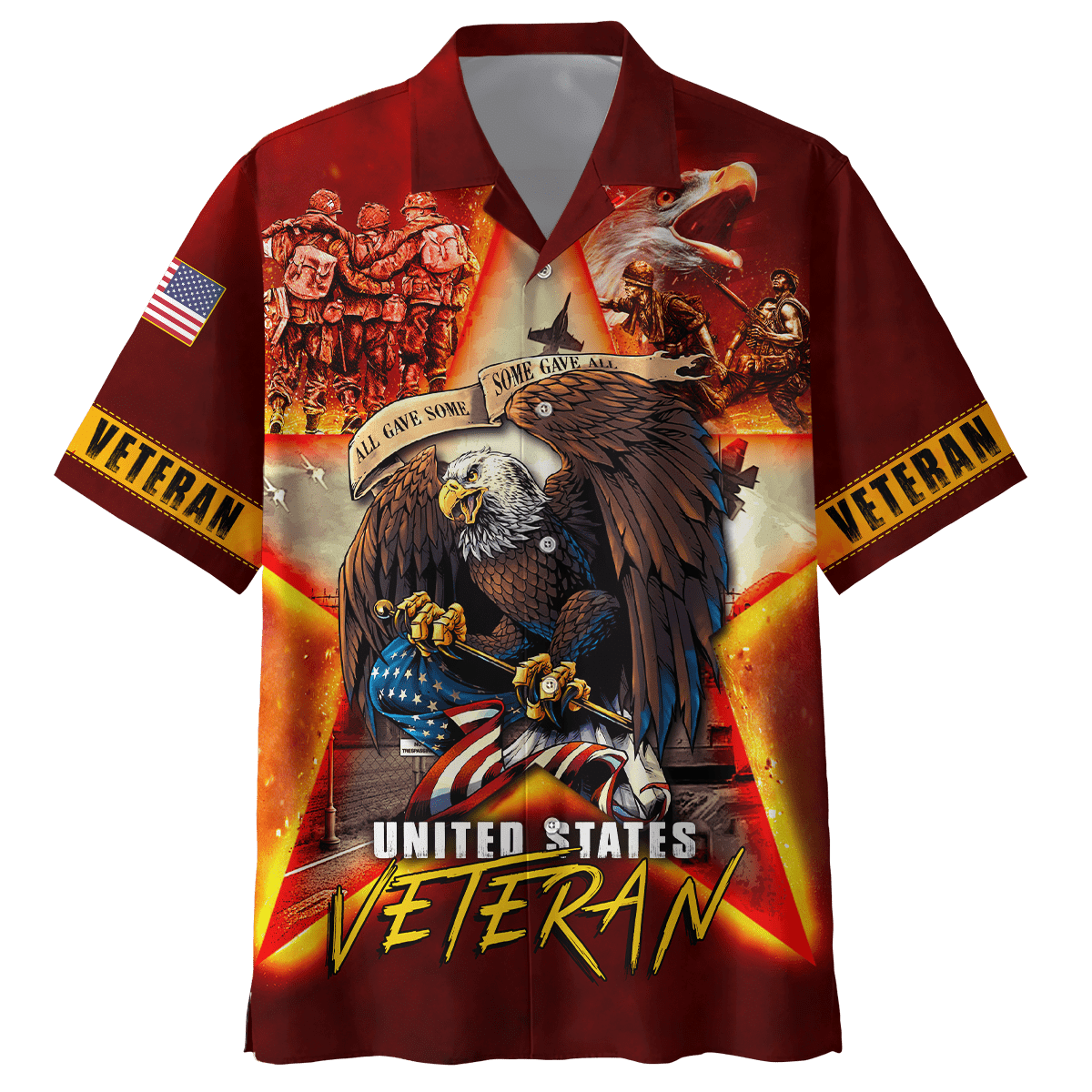 US Veteran - All Gave Some Some Gave All Unisex Shirts MH11082201 - VET , Gifts for veterans