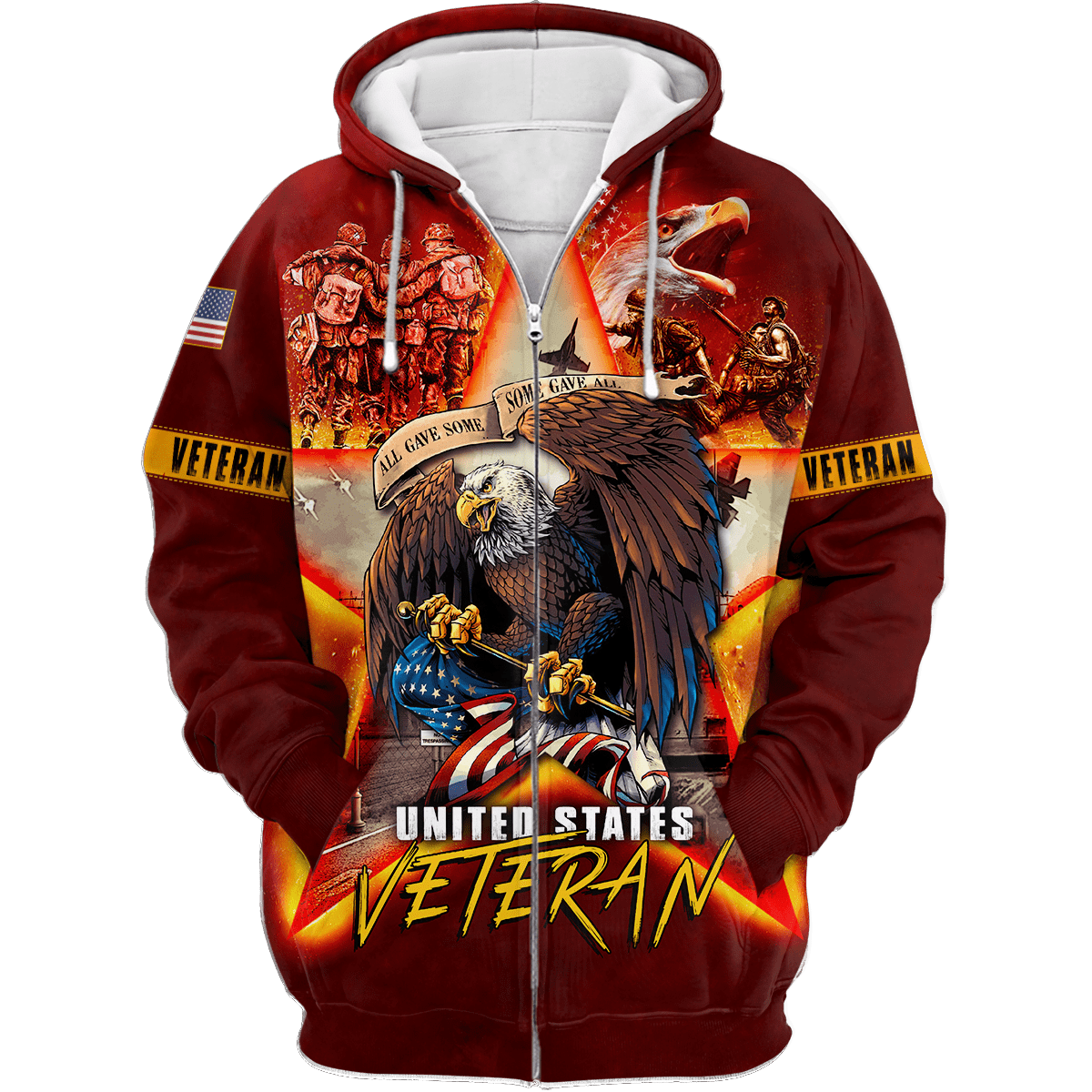 US Veteran - All Gave Some Some Gave All Unisex Shirts MH11082201 - VET , Gifts for veterans