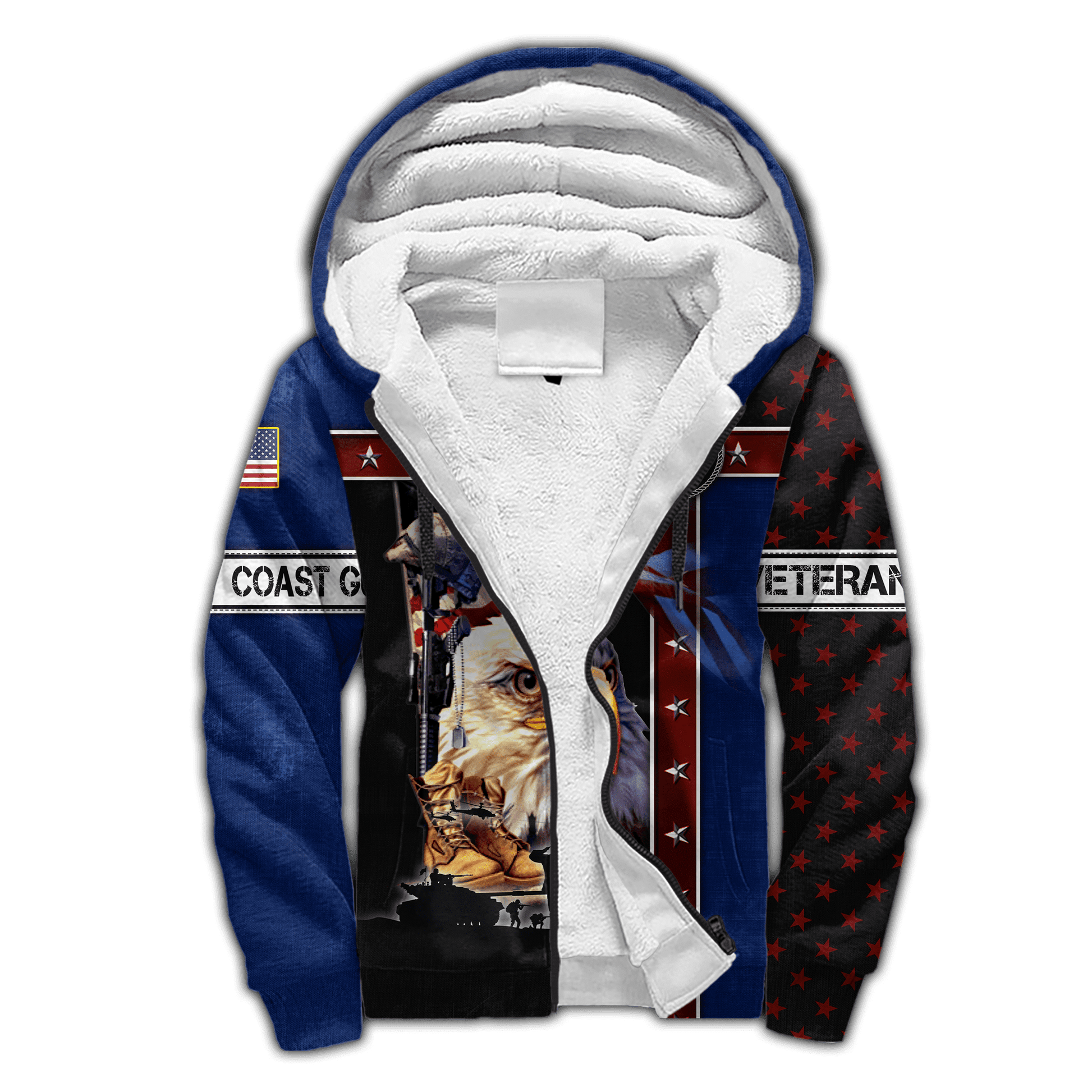 Eagle US Coast Guard 3D All Over Printed Unisex Shirts MH12082201 - CG , Gifts for veterans