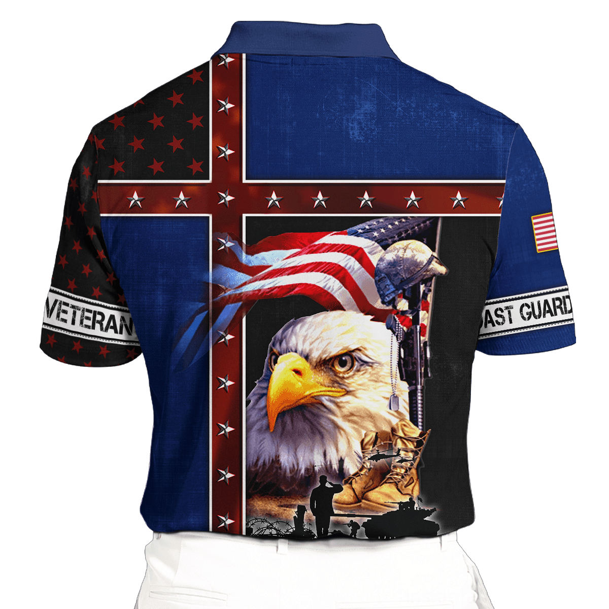 Eagle US Coast Guard 3D All Over Printed Unisex Shirts MH12082201 - CG , Gifts for veterans